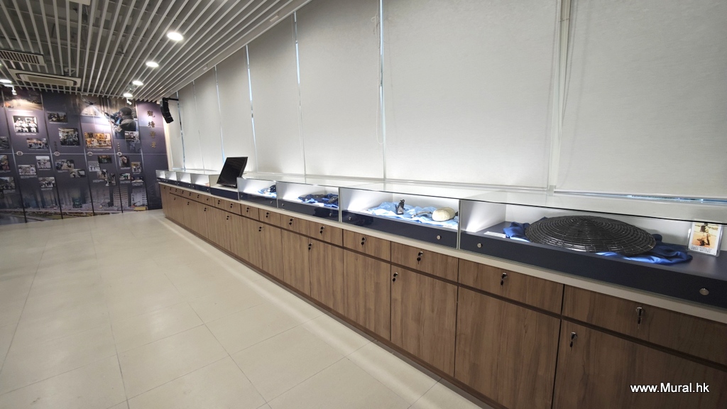 1-觀塘警署_展覽廰_展櫃